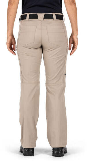 5.11 Women's Tactical Apex Pant in Khaki with comfort waist